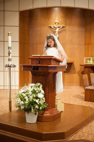 Shelby Ann's First Communion