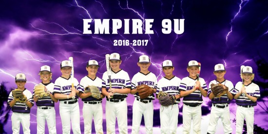 Empire 9U Team and Individual Photos